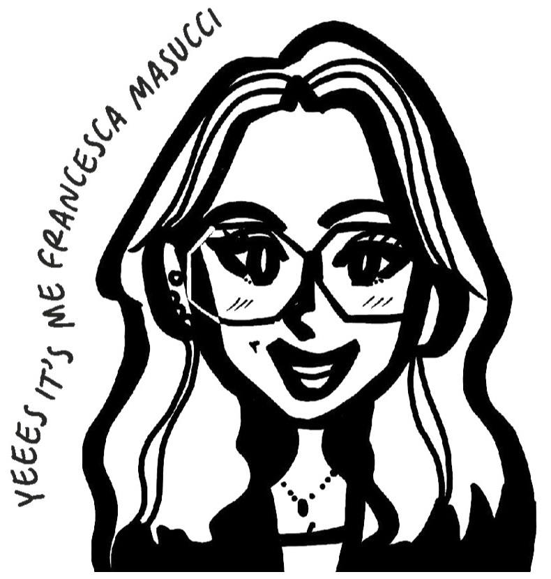 Ritratto illustrato di Francesca Masucci